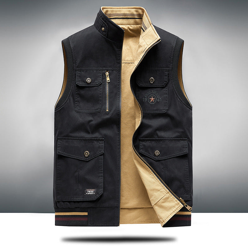 LAURENT MONACO | GILET HOMME EN COTON PREMIUM DE LUXE