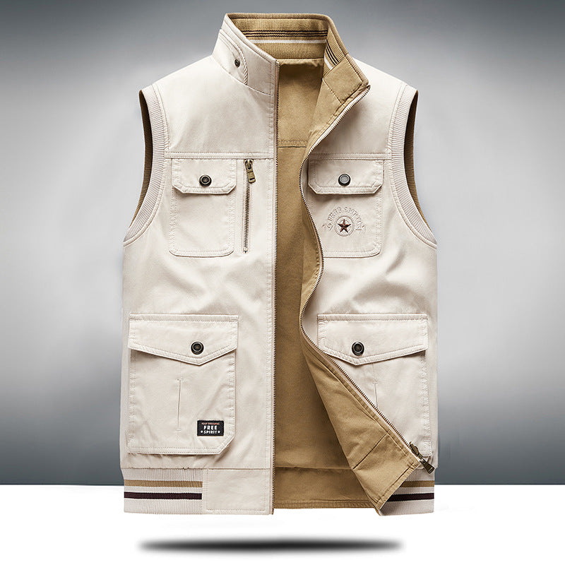 LAURENT MONACO | GILET HOMME EN COTON PREMIUM DE LUXE