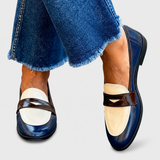 Nicole | Mocassins contrastés