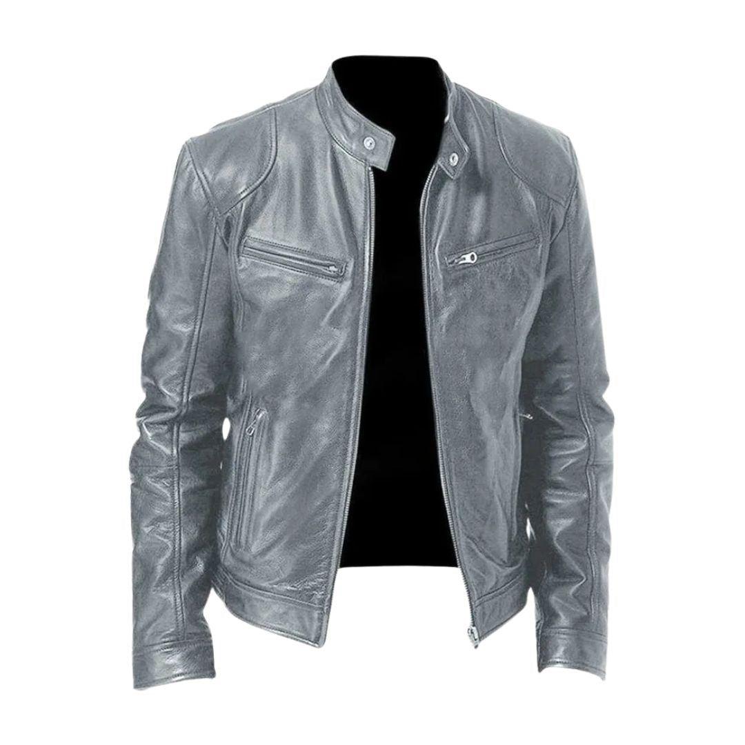 LAURENT MONACO | VESTE COL MONTANT COUPE SLIM POUR HOMME