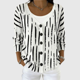 Paula | Cardigan en tricot boutonné confortable