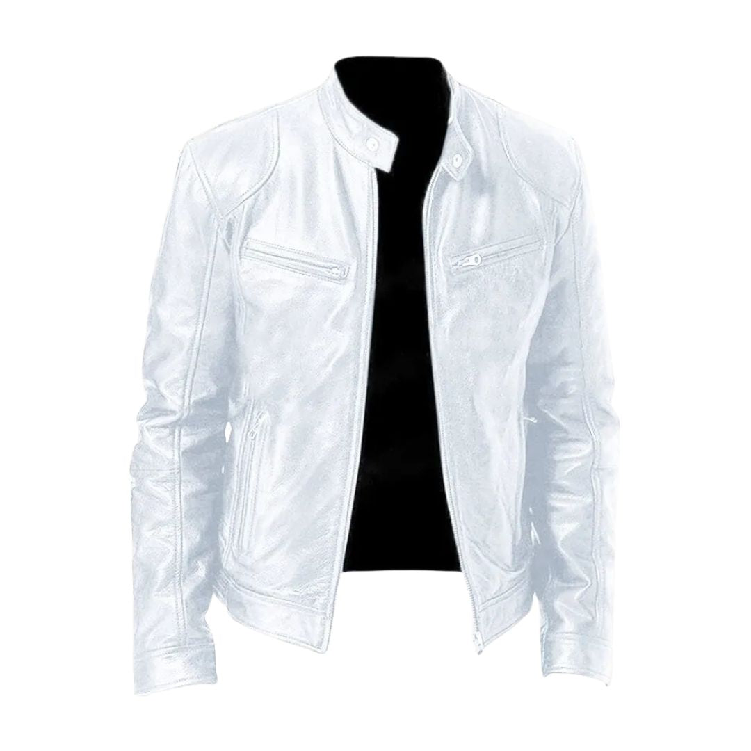 LAURENT MONACO | VESTE COL MONTANT COUPE SLIM POUR HOMME