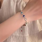 Merle | Bracelet avec pendentif en forme de cœur