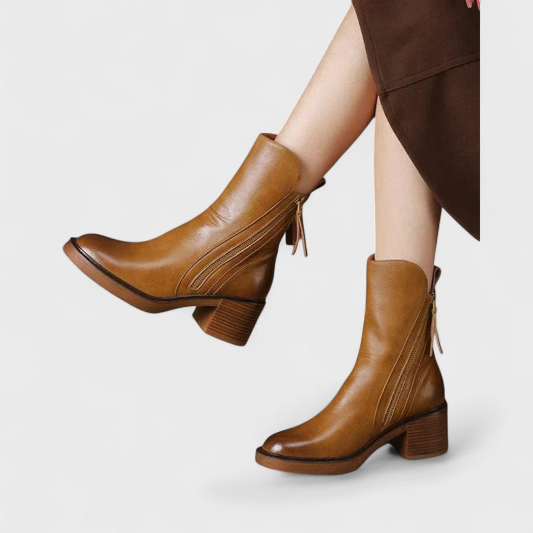 Carina | Bottines en cuir