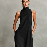 Catalina | Robe longue minimaliste sans manches