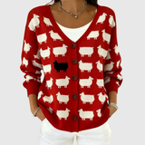 Elisabeth | Cardigan en tricot à boutons confortable