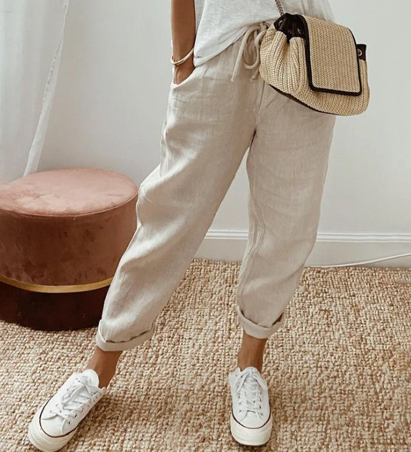 Clara | Pantalon fluide, confortable et élégant