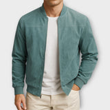 LAURENT MONACO | VESTE BOMBER EN CUIR SUEDE HOMME