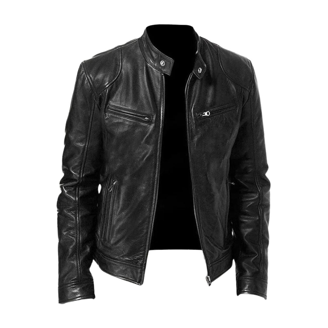LAURENT MONACO | VESTE COL MONTANT COUPE SLIM POUR HOMME