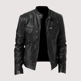 LAURENT MONACO | VESTE EN CUIR HAUT DE GAMME ÉLÉGANTE POUR HOMME