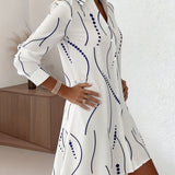 Claudine™ — Robe chemise élégante et fluide