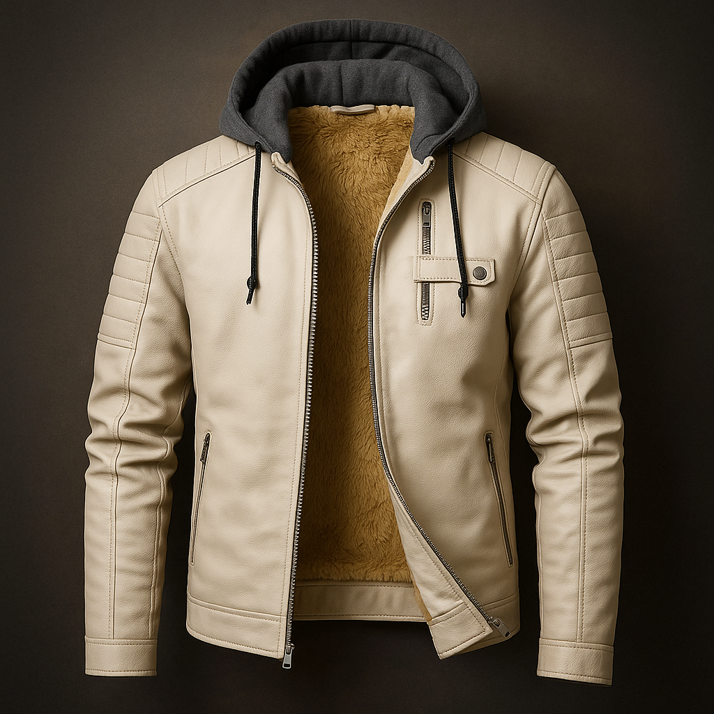 LAURENT MONACO | VESTE À CAPUCHE ÉLÉGANTE ET RAFFINÉE POUR HOMME