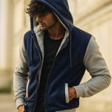 LAURENT MONACO | VESTE DOUBLÉE À CAPUCHE POUR HOMMES