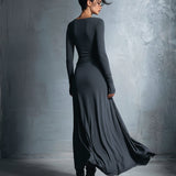 Naomie | Robe Maxi à Nœud Latéral