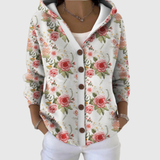 Magdalena | Cardigan en tricot confortable avec capuche