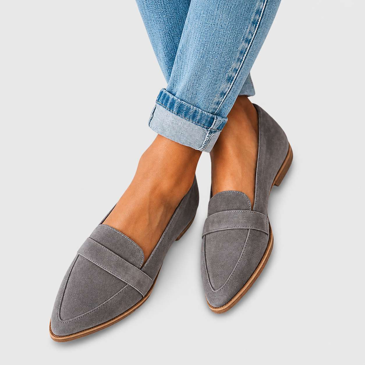 Marlene | Chaussons orthopédiques en daim morbido
