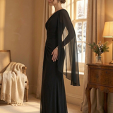 Éléonore™ — Robe maxi fluide aux lignes raffinées