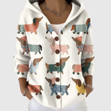 Lotte | Cardigan en tricot confortable avec capuche