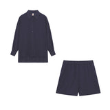 Marlene | Ensemble léger de blouse et de shorts