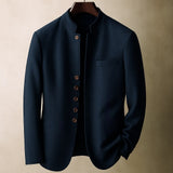 LAURENT MONACO | VESTE EN LAINE AVEC COL DROIT
