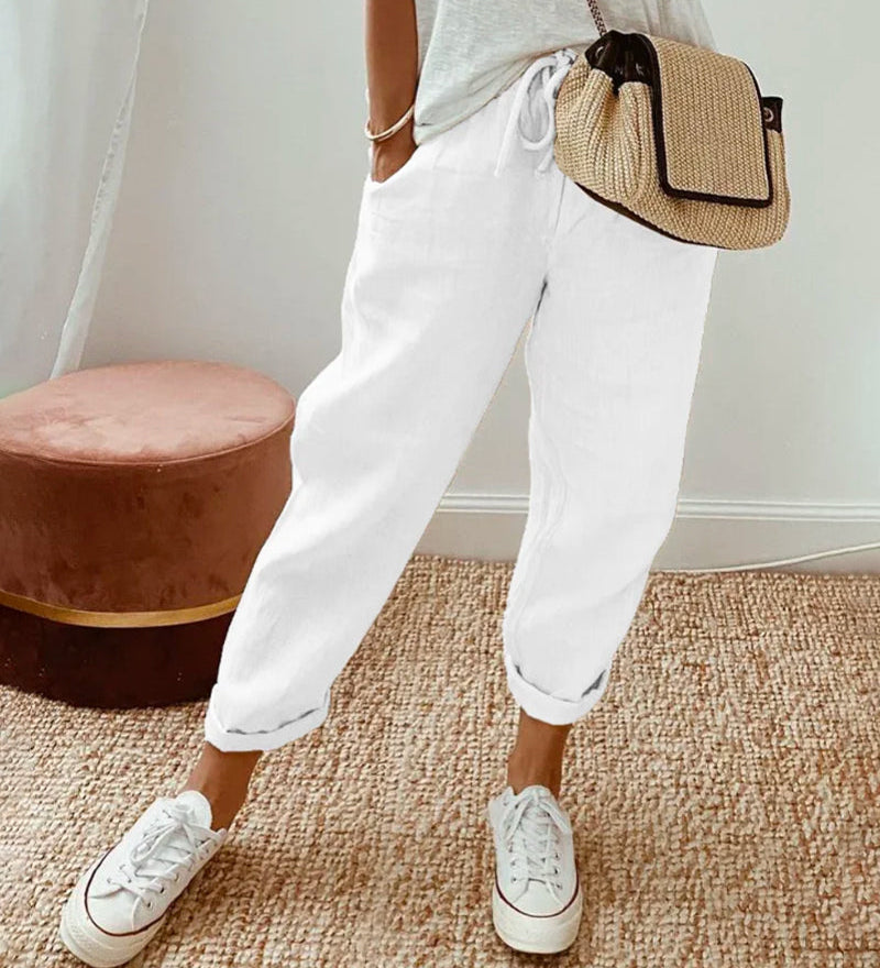 Clara | Pantalon fluide, confortable et élégant