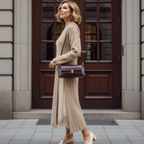 Françoise™ | Ensemble robe + pull chaud et élégant