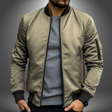 LAURENT MONACO | BOMBER CLASSIQUE ZIPPÉ POUR HOMME
