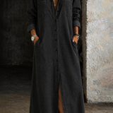 Delana | Robe en denim avec boutons