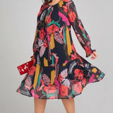 Manuelle™ | Robe florale fluide élégante féminine