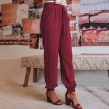 Luise | Pantalon élégant avec cordon