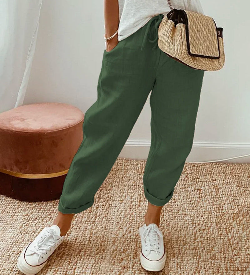 Clara | Pantalon fluide, confortable et élégant