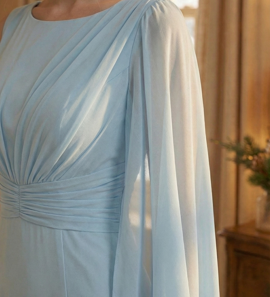 Éléonore™ — Robe maxi fluide aux lignes raffinées