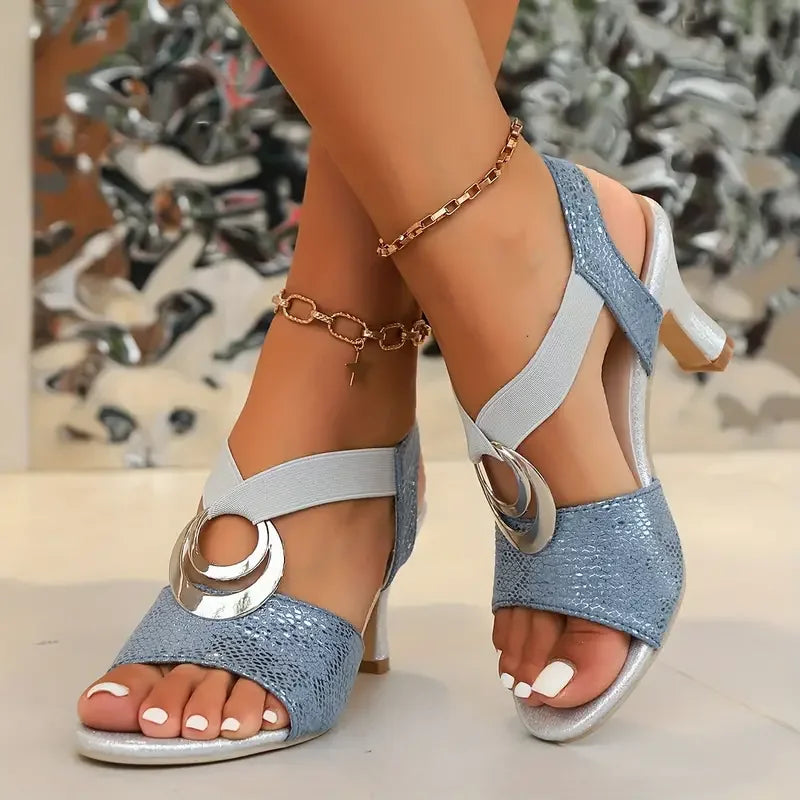 Celia | Sandale orthopédique à talon haut