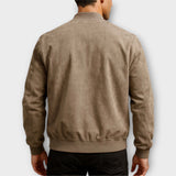 LAURENT MONACO | VESTE BOMBER EN CUIR SUEDE HOMME