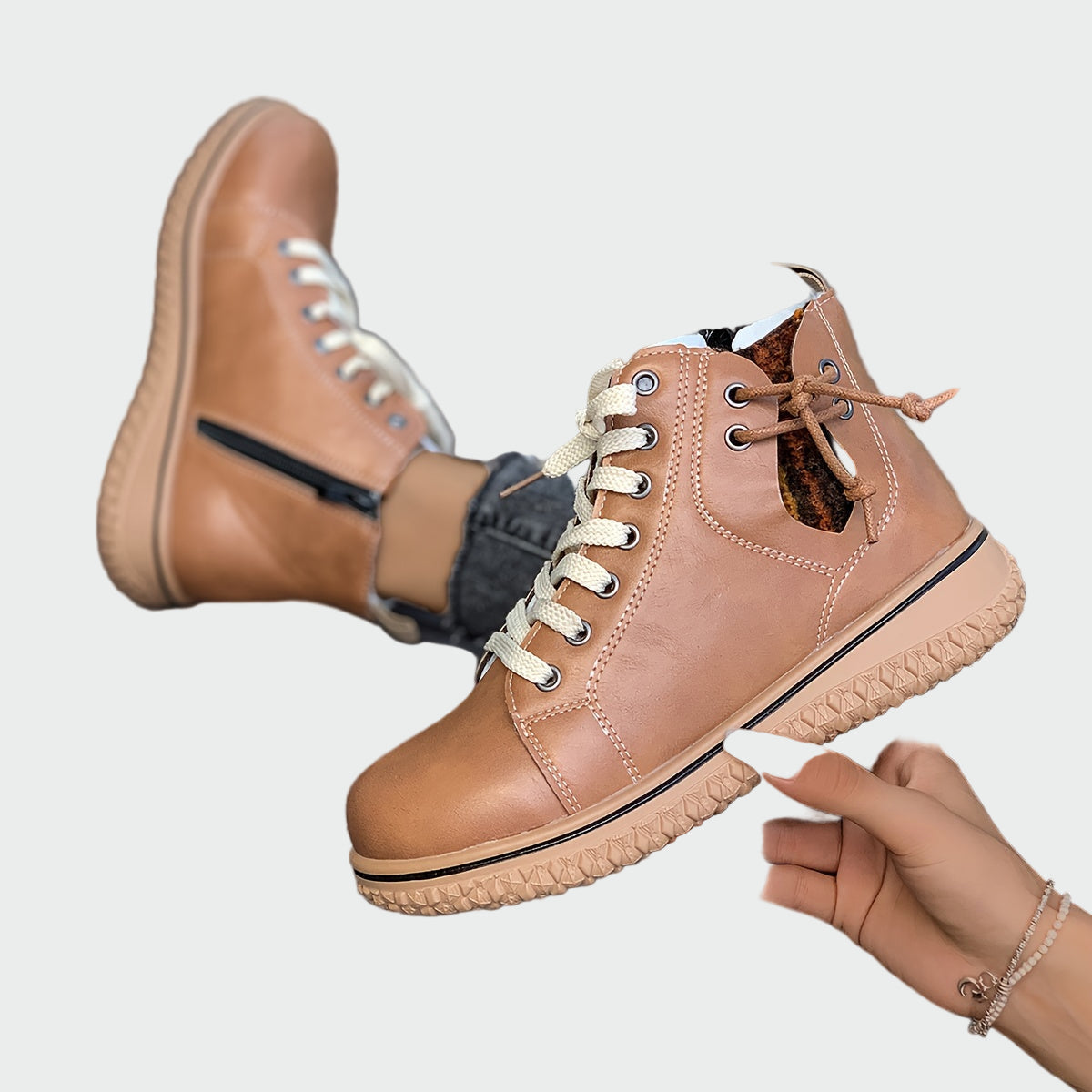 Armgard | Bottines en cuir orthopédique