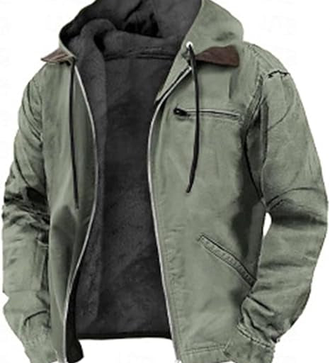 LAURENT MONACO | VESTE AVEC CAPUCHE POUR HOMME AUTOMNALE
