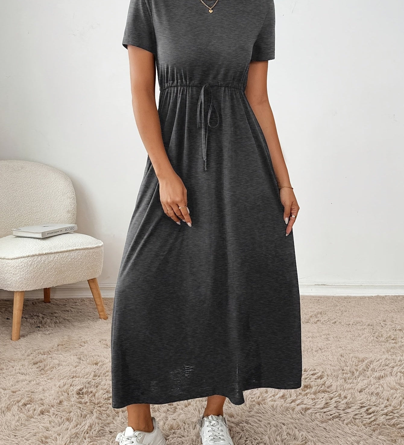 Camille — Robe longue élégante et confortable
