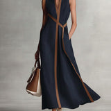 Éléonore™ — Robe longue élégante à silhouette structurée