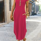 Sofia™ — Robe longue minimaliste et élégante