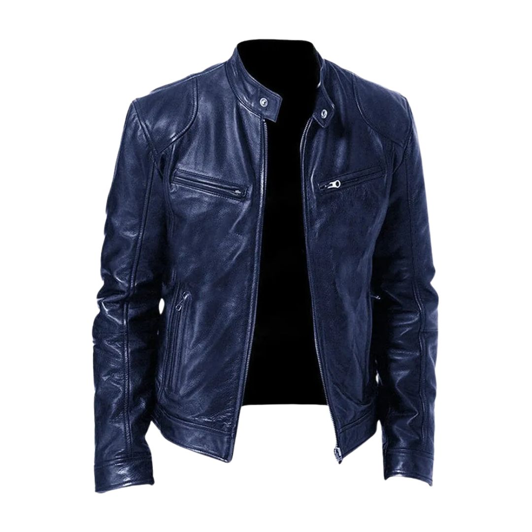 LAURENT MONACO | VESTE COL MONTANT COUPE SLIM POUR HOMME