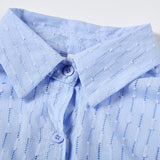 Marlene | Ensemble léger de blouse et de shorts