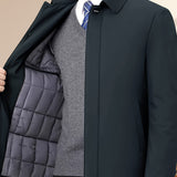 LAURENT MONACO | VESTE À COL À REVERS ET FERMETURE ÉCLAIR POUR HOMMES