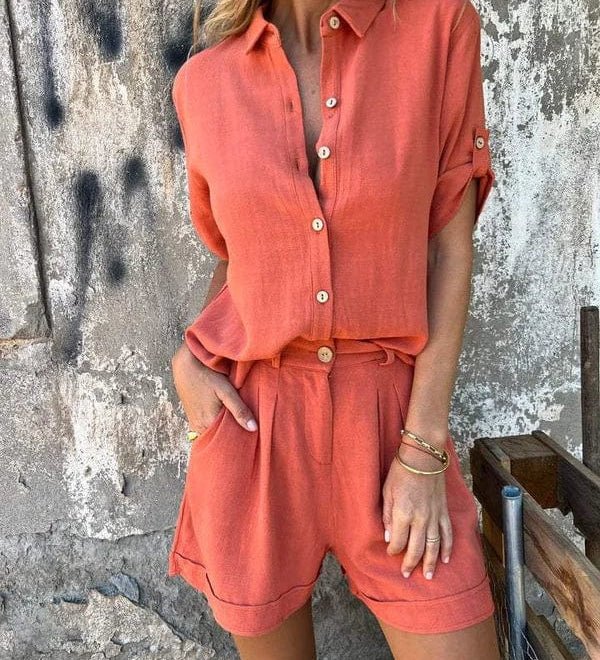 Magdalena | Ensemble aéré à boutons