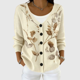 Clara | Cardigan en tricot confortable avec boutons