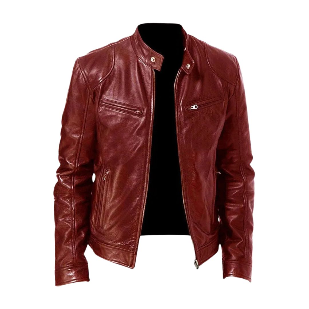 LAURENT MONACO | VESTE COL MONTANT COUPE SLIM POUR HOMME