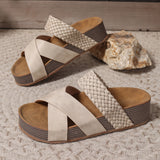 Elisabeth | Sandales tressées élégantes