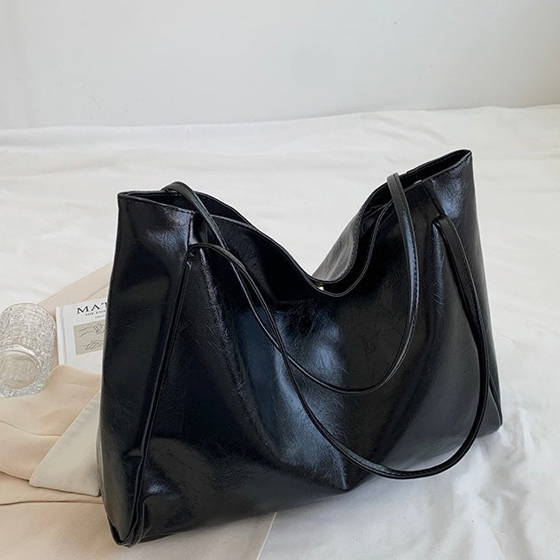 Paula | Sac en cuir brillant