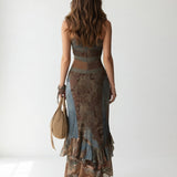 Aurélysse™ — Robe asymétrique bohème silhouette sculptée