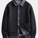 LAURENT MONACO | VESTE DENIM ET TRICOT POUR HOMMES