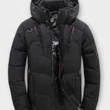 LAURENT MONACO | VESTE D'HIVER SOLIDE POUR HOMME